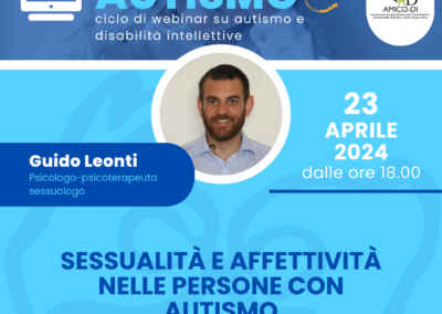 SESSUALITÀ E AFFETTIVITÀ NELLE PERSONE CON AUTISMO
