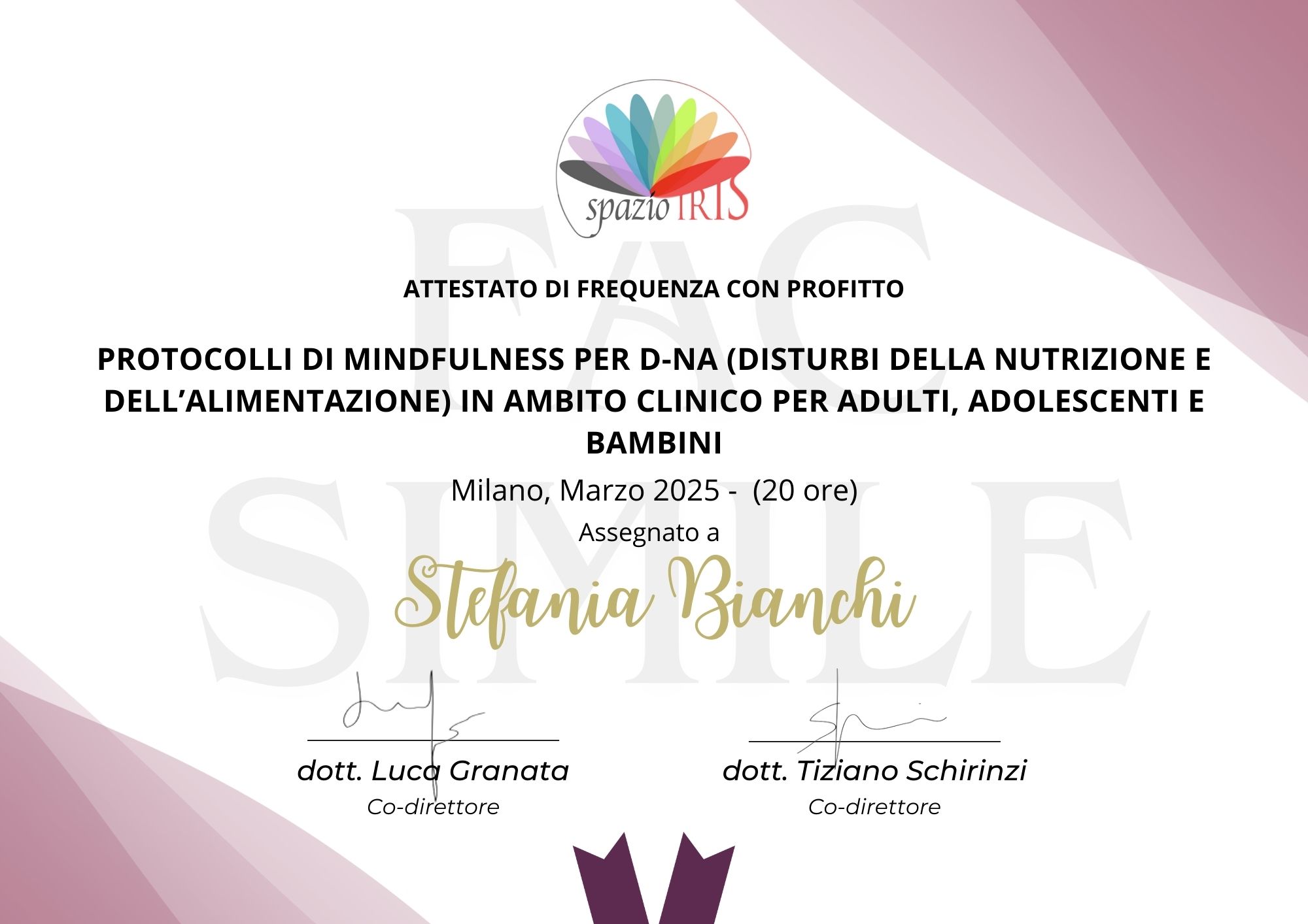 PROTOCOLLI DI MINDFULNESS PER D-NA (DISTURBI DELLA NUTRIZIONE E DELL’ALIMENTAZIONE) IN AMBITO CLINICO PER ADULTI, ADOLESCENTI E BAMBINI
