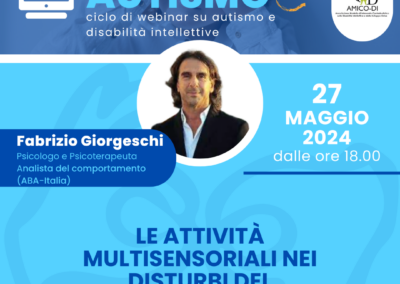 LE ATTIVITÀ MULTISENSORIALI NEI DISTURBI DEL NEUROSVILUPPO