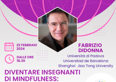 DIVENTARE INSEGNANTI DI MINDFULNESS: COME INTEGRARE SAGGEZZA E COMPASSIONE IN PSICOTERAPIA