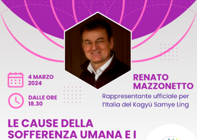LE CAUSE DELLA SOFFERENZA UMANA E I PRINCIPI DELLA FILOSOFIA BUDDHISTA