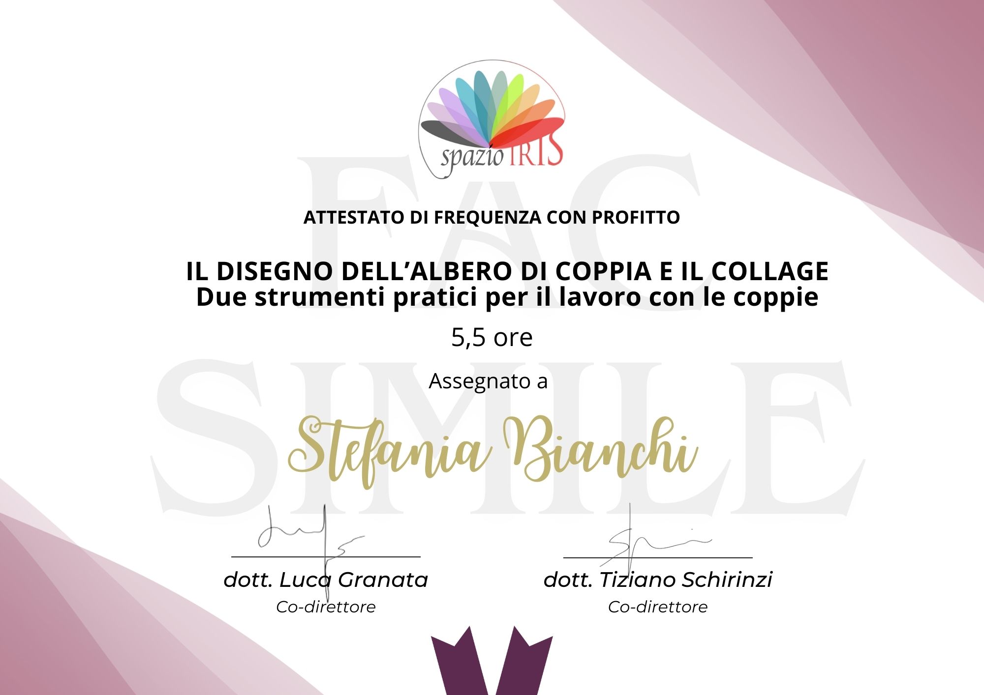 IL DISEGNO DELL’ALBERO DI COPPIA E IL COLLAGE Due strumenti pratici per il lavoro con le coppie