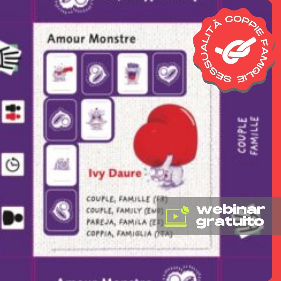 AMOUR MONSTRE: UN GIOCO PER ESPLORARE LA RELAZIONE DI COPPIA